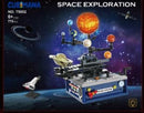 Solar System Building Sets with Light - Rotatable Space Exploration Building Toys with 9 Planets & Rocket Sets Science Astronomy Educational Gifts for Boys Girls Age 6+ Years Old Kids(775 PCS) by TinyTreasures Baby Boutique