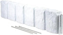 Beuta Landscape Edging | Garden Edging Border | Faux Stone Block XL for Lawn Edging, Flower Beds & Yard Edging – 1 Pack | Each Section Has 6 Blocks 48" L x 4" W x 9.5" H | 3 Spikes | Limewash by GreenHaven Gardens