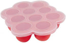 WeeSprout Silicone Baby Food Freezer Tray with Clip-on Lid - Perfect Storage Container for Homemade Baby Food, Vegetable & Fruit Purees, and Breast Milk (Bright Red, Ten 1.5 Ounce Sections) by TinyTreasures Baby Boutique