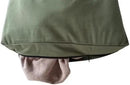 Laundry Collector, Laundry Hamper, Door Hanging Laundry bag with hooks (Army green, 65Liters) by CozyNest Decor