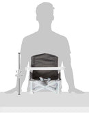 Regalo My Chair 2-in-1 Portable Travel Booster Seat & Activity Chair, Bonus Kit Includes, Oversized Removable Tray with Cup Holder, Gray by TinyTreasures Baby Boutique