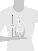 Ravenscroft Crystal | Elegant European-Made Hand-Blown Taylor Decanter w/Stopper | 100% Lead-Free Crystalline | 35 FL Oz | Gift-Boxed by CozyNest Decor
