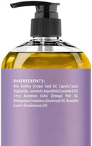 MAJESTIC PURE Lavender Massage Oil for Massage Therapy - Refreshing, and Relaxing - Natural Oils with Lavender Essential Oil - for All Skin Types - Men and Women - 8 fl oz by CozyNest Decor