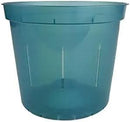 rePotme 3 inch Orchid Pot 3 Pack - Slotted Orchid Pots with Holes for Repotting (Blue Sapphire) by GreenHaven Gardens