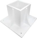 Clubhouse Bird House with Decorative Post Mounting Bracket by GreenHaven Gardens