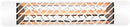 EF15120W1 1500 Watt Plug-In Electric Infrared Single Element Heater, Finish Color: White, Decorative Fascia: Chevron by CozyNest Decor