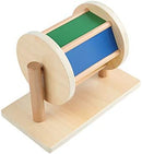 Adena Montessori Full-Size Spinning Drum Montessori Toys for Infant 6 - 12 Months 1 Year Old Babies Toddlers (Typical) by TinyTreasures Baby Boutique