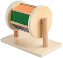 Adena Montessori Full-Size Spinning Drum Montessori Toys for Infant 6 - 12 Months 1 Year Old Babies Toddlers (Typical) by TinyTreasures Baby Boutique