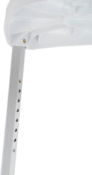 VMS Shower Stool - 300 lbs Capacity, Height Adjustable, Non-Slip Feet, Tool-Free Assembly, TAA Compliant by TinyTreasures Baby Boutique