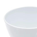 Amazon Basics Round Melamine Bowl, 8 oz, White, 6 Piece Set (Previously AmazonCommercial brand) by CozyNest Decor
