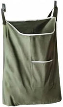 Laundry Collector, Laundry Hamper, Door Hanging Laundry bag with hooks (Army green, 65Liters) by CozyNest Decor