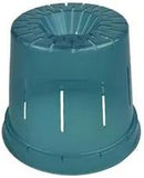 rePotme 3 inch Orchid Pot 3 Pack - Slotted Orchid Pots with Holes for Repotting (Blue Sapphire) by GreenHaven Gardens