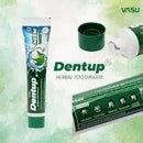 Vasu Dentup Herbal Neem Toothpaste | Ayurvedic Gum Care Toothpaste for Cavity Protection, Gum Strength, Fresh Breath | Fluoride-Free Natural Oral Care – 100g Each (Pack of 2) by CozyNest Decor
