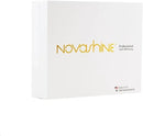 Novashine Professional Teeth Whitening Kit: Advanced Blue LED Light, Concentrated Peroxide Gel, Smartphone Adapter, Travel Bag by CozyNest Decor