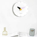 Stephanie Imports Modern Minimalist Purple & Black Wall Clock by CozyNest Decor