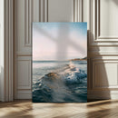 Ocean Waves Wall Art Canvas Print – Framed Coastal Serenity