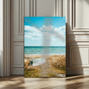 Coastal Serenity Wall Art Canvas Print – Framed Ocean View by MyGreatCanvas | Canvas Wall Art Prints | Photo Prints & Wall Decor