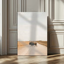 Bison Crossing Wall Art Canvas Print – Framed Western by MyGreatCanvas | Canvas Wall Art Prints | Photo Prints & Wall Decor