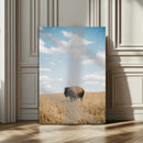 Bison Photography Wall Art Canvas Print – Framed Western by MyGreatCanvas | Canvas Wall Art Prints | Photo Prints & Wall Decor