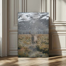 Wild Elk Wall Art Canvas Print – Framed Mountain Wilderness