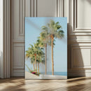 Tropical Ocean Canvas Print – Framed Beach Coastal Nautical