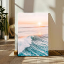 Pastel Ocean Wall Art Canvas Print, Tranquil Nautical by MyGreatCanvas | Canvas Wall Art Prints | Photo Prints & Wall Decor
