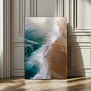Serene Ocean Waves Wall Art Beach Wall Decor by MyGreatCanvas | Canvas Wall Art Prints | Photo Prints & Wall Decor