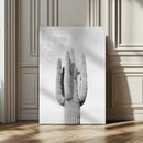 Saguaro Cactus Wall Art – Black and White Desert Canvas by MyGreatCanvas | Canvas Wall Art Prints | Photo Prints & Wall Decor