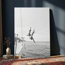 Ocean Dive Wall Art – Summer Splash Canvas Print, Waves & by MyGreatCanvas | Canvas Wall Art Prints | Photo Prints & Wall Decor
