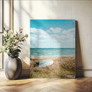 Coastal Serenity Wall Art Canvas Print – Framed Ocean View by MyGreatCanvas | Canvas Wall Art Prints | Photo Prints & Wall Decor