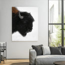 Western Rustic Wall Art Canvas Print Framed Buffalo
