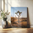 Joshua Tree Wall Art Canvas Print – Framed Golden Hour