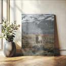 Wild Elk Wall Art Canvas Print – Framed Mountain Wilderness