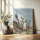 Joshua Tree Desert Canvas Print Southwestern Boho Landscape