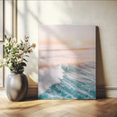 Sunset Surfer Wall Art – Framed Ocean Wave Canvas Artwork, by MyGreatCanvas | Canvas Wall Art Prints | Photo Prints & Wall Decor