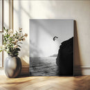 Silhouette Wall Art - Silhouette Cliff Diver Wall Art – by MyGreatCanvas | Canvas Wall Art Prints | Photo Prints & Wall Decor