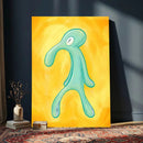 Squidward Tentacles Wall Art Canvas Print – Bold and Brash by MyGreatCanvas | Canvas Wall Art Prints | Photo Prints & Wall Decor