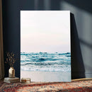 Ocean Wave Wall Art Canvas Print, Minimal Seascape by MyGreatCanvas | Canvas Wall Art Prints | Photo Prints & Wall Decor