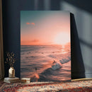 Sunset Ocean Wall Art Canvas Print by MyGreatCanvas | Canvas Wall Art Prints | Photo Prints & Wall Decor