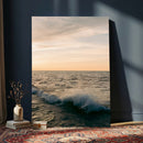 Ocean Wave Wall Art Canvas Print, Calm Coastal Nature by MyGreatCanvas | Canvas Wall Art Prints | Photo Prints & Wall Decor