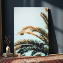 Palm Leaves Wall Art Canvas Print, Minimal Tropical Palm by MyGreatCanvas | Canvas Wall Art Prints | Photo Prints & Wall Decor