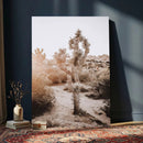 Joshua Tree Desert Wall Art Canvas Print, Minimal Southwest by MyGreatCanvas | Canvas Wall Art Prints | Photo Prints & Wall Decor