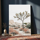Joshua Tree Desert Wall Art Canvas Print, Minimal Southwest by MyGreatCanvas | Canvas Wall Art Prints | Photo Prints & Wall Decor