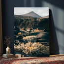 Desert Wall Art Canvas Print, Volcanic Landscape with Soft by MyGreatCanvas | Canvas Wall Art Prints | Photo Prints & Wall Decor