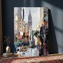 Chrysler Building New York Wall Art Canvas Print, Abstract by MyGreatCanvas | Canvas Wall Art Prints | Photo Prints & Wall Decor