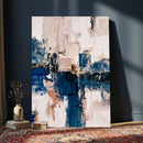 Abstract Navy Blue Wall Art Canvas Print by MyGreatCanvas | Canvas Wall Art Prints | Photo Prints & Wall Decor