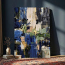 Abstract Dark Blue Wall Art Canvas Print by MyGreatCanvas | Canvas Wall Art Prints | Photo Prints & Wall Decor