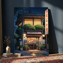 Evening at the Ramen Shop Canvas Wall Art — Japan Night by MyGreatCanvas | Canvas Wall Art Prints | Photo Prints & Wall Decor