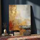 Gold Abstract Canvas Wall Art, Luxury Textured Style Gold by MyGreatCanvas | Canvas Wall Art Prints | Photo Prints & Wall Decor