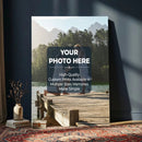 Framed Custom Canvas Wall Art – Personalized Photo Print,